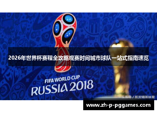 2026年世界杯赛程全攻略观赛时间城市球队一站式指南速览